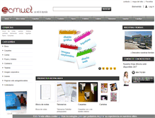Tablet Screenshot of graficassamuel.com